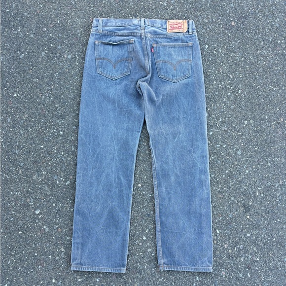 Levi’s 501 Mens Gray Denim Jeans Pants 36x30 - Picture 1 of 10